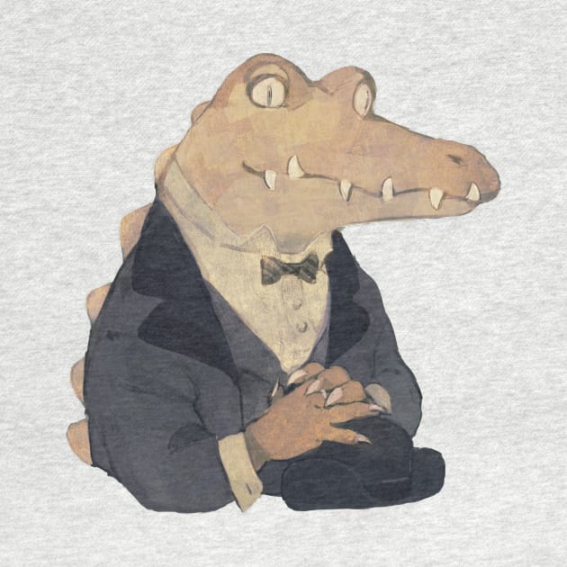 Crocodile gentleman by rt0no